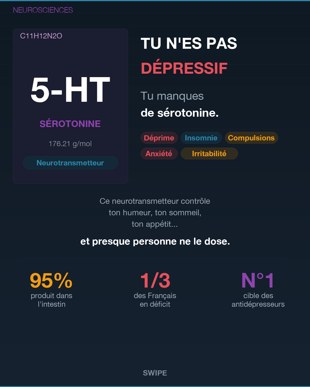 Sérotonine : la fabriquer naturellement