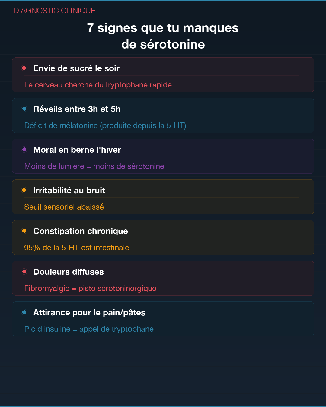 Sérotonine : la fabriquer naturellement : Slide 7