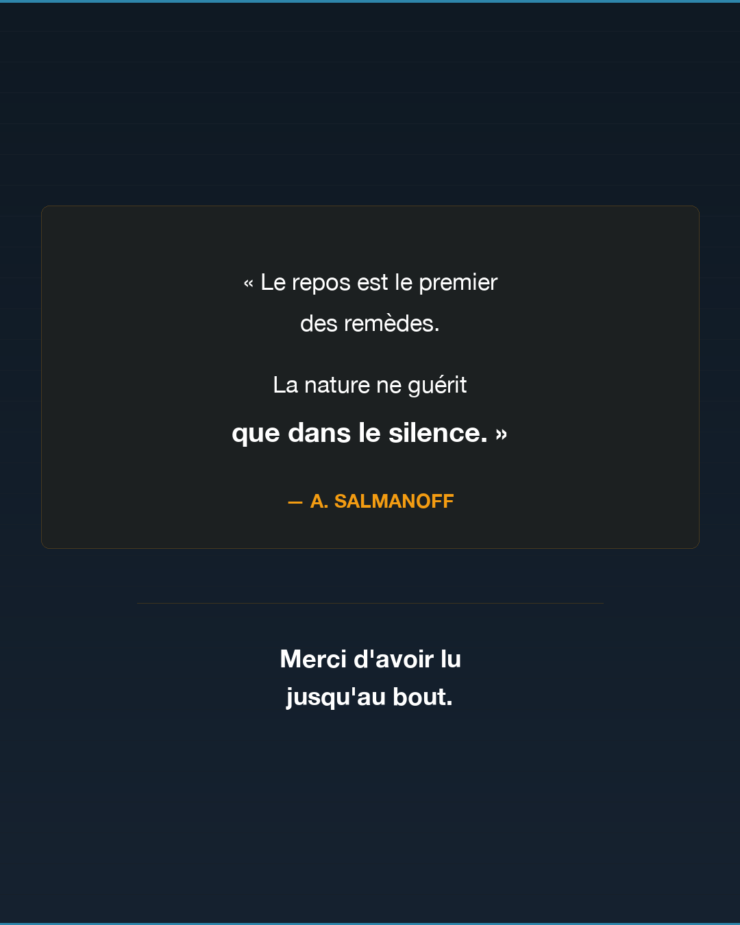 Surrénales : quand tes glandes lâchent : Slide 10