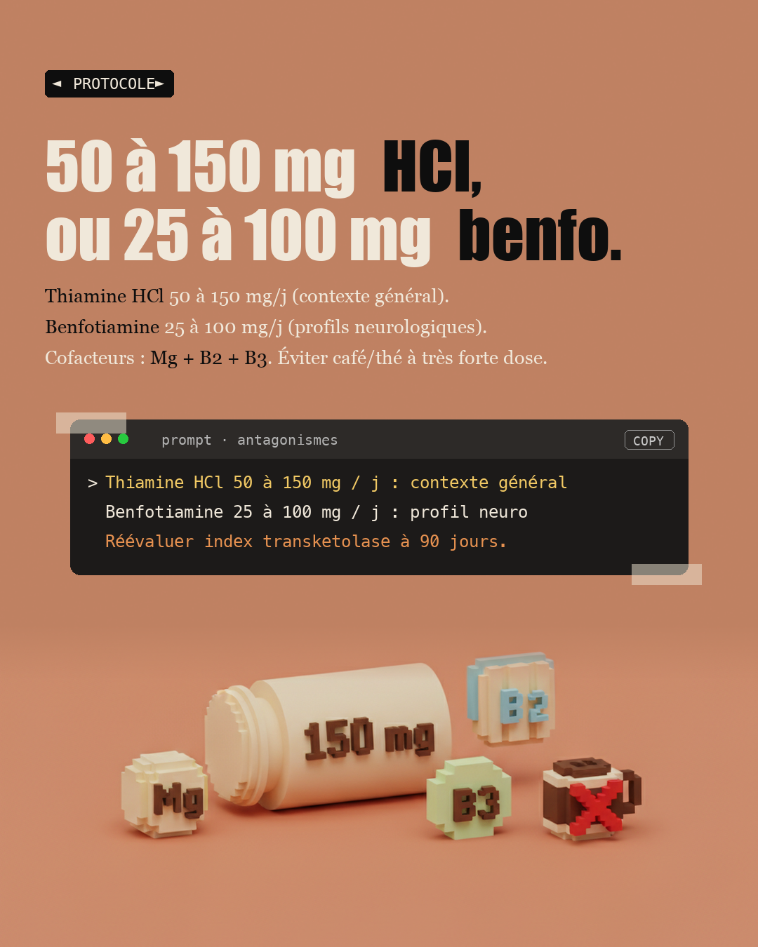 Vitamine B1 : la thiamine qui protège tes nerfs : Slide 6
