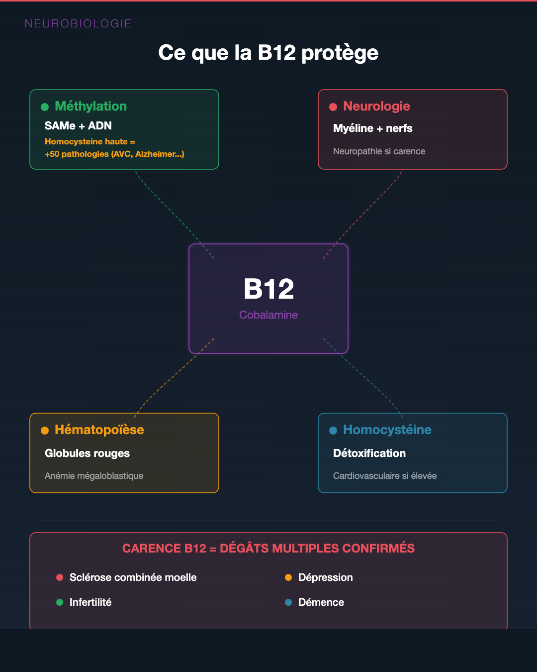 Vitamine B12 : la carence qu'on rate à chaque bilan : Slide 5