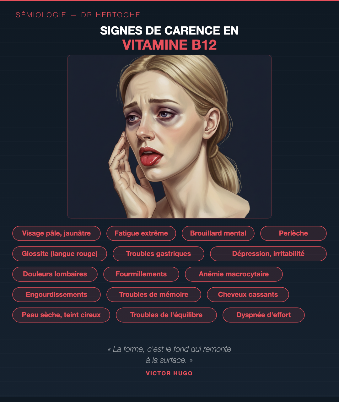Vitamine B12 : la carence qu'on rate à chaque bilan : Slide 11