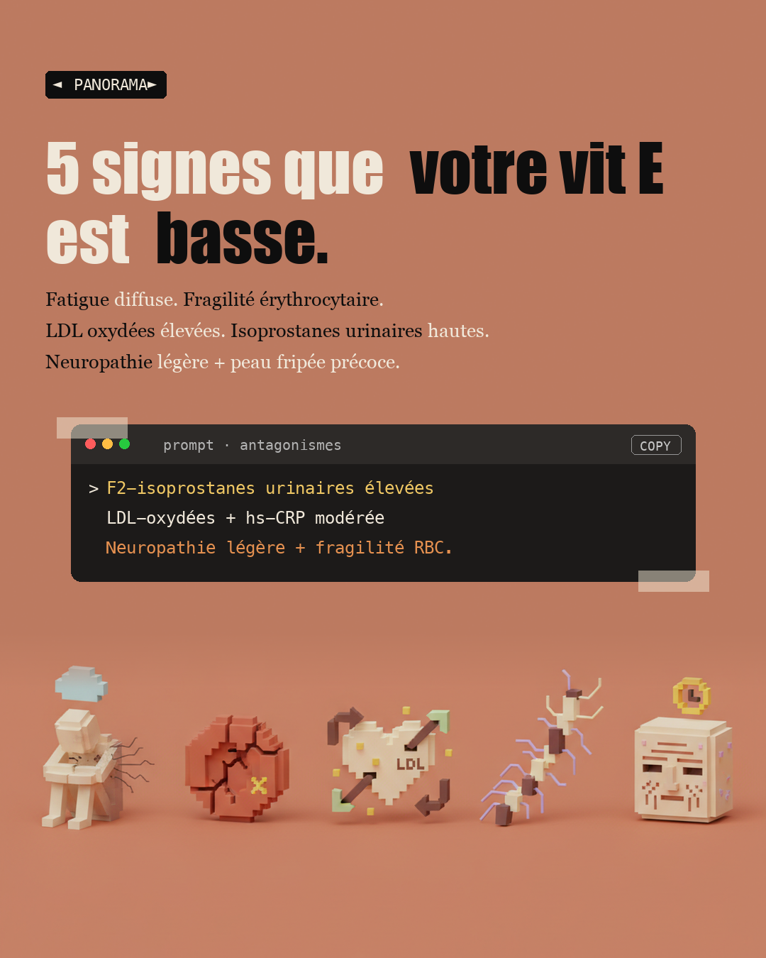 Vitamine E : 8 formes, pas seulement l'alpha-tocophérol : Slide 7