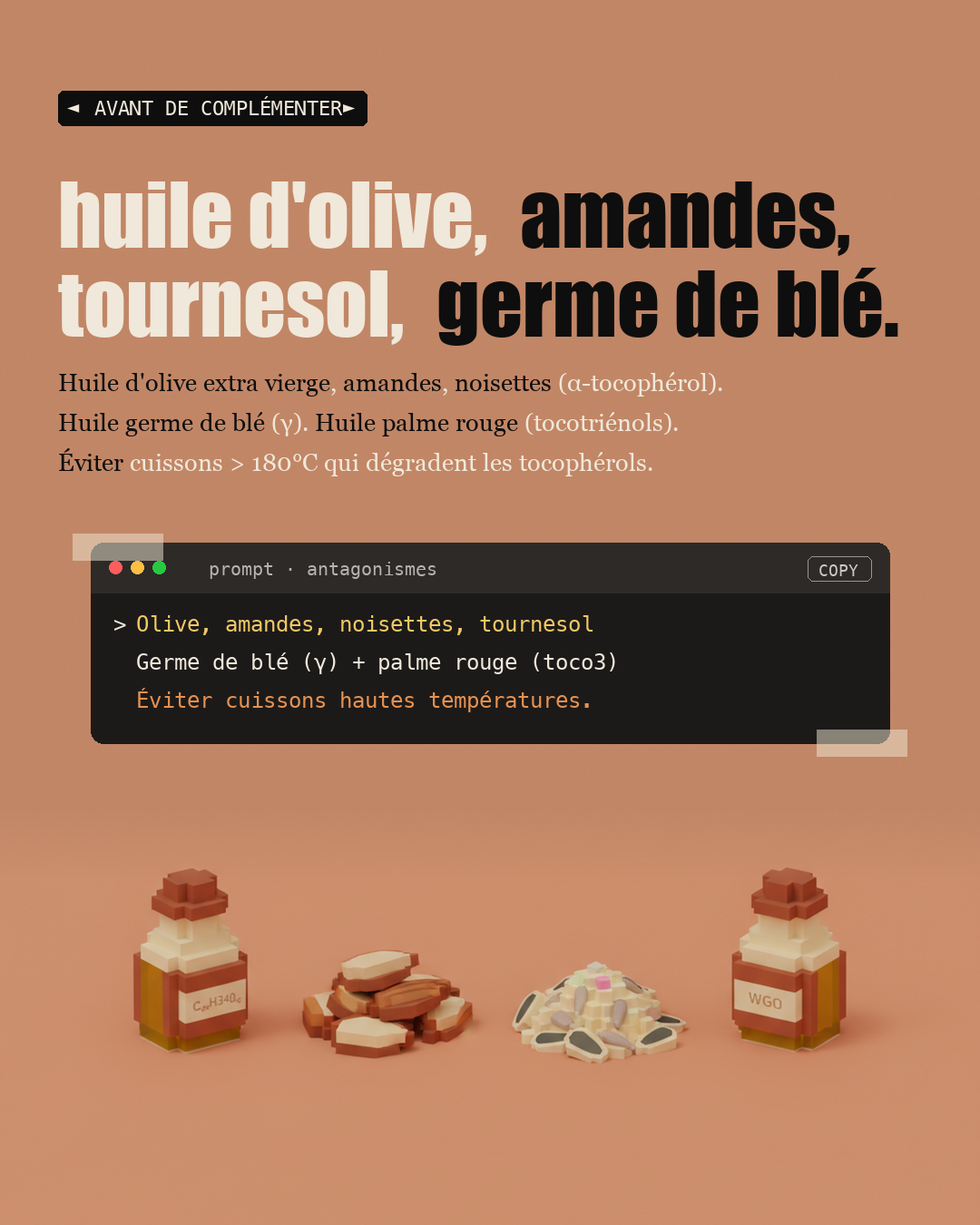 Vitamine E : 8 formes, pas seulement l'alpha-tocophérol : Slide 8