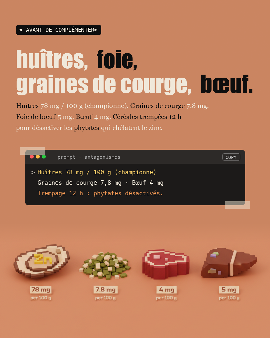 Zinc : l'oligo qui refait ton thymus : Slide 8